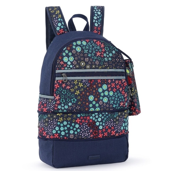SAKROOTS Entrada Floral Backpack with Pencil Case - Picture 1 of 16